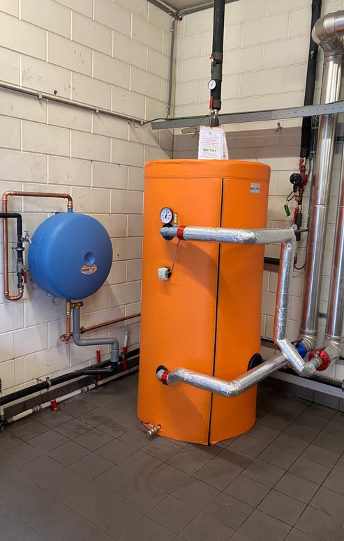 Industriële verwarmingsinstallatie